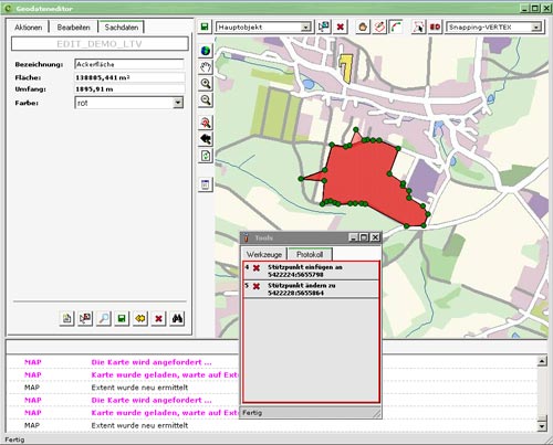 der Geodateneditor
